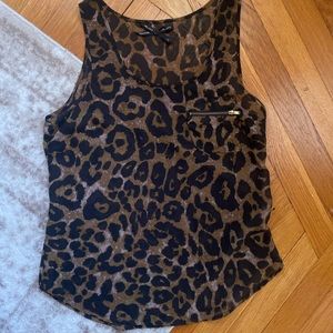 Cheetah print top